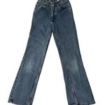 Levi's Vintage Levi’s 517 Women’s Size 14 Dark Wash Slim Fit Boot Cut Jeans Photo 0