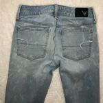 American Eagle  Light Denim Distressed Jegging Jean Photo 8