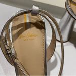 Sam Edelman  Women's Kia Sandal Soft Silver Smooth Leather Size 9.5 Photo 6