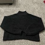 American Eagle black turtle neck long sleeve pullover sweater S Photo 8