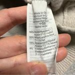 Madewell Peace to All Westlake Pullover Sweater in Coziest Yarn in Beige XXS Photo 5