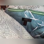 J.Crew Size 8 Strapless Light Olive Green Eyelet Laced Dress Cotton Full Lining Photo 11