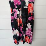 Vince Camuto Women’s 6 Black Floral Sheath Dress Office Core Career Photo 3