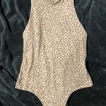 Gaze USA Gaze Tan And White Body Suit Photo 0