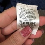 Anthropologie Lilka peplum navy blue top Photo 3