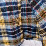 Windridge Multicolored Plaid Button Down Flannel Shirt Blue Size XL Photo 2