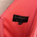 Paper Dolls  dress 14 Elegant Pink Lace v neck lined Photo 2