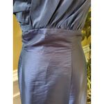 Jordan Brand Strapless Formal Maxi Dress Size 8 Blue Photo 2