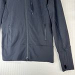 Lululemon Athletica Black Hooded Define Scuba Jacket Women’s Size 6 Nulu Fabric Photo 5