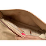 Gucci  Vintage Jackie Tan Leather Cloth Shoulder Bag Photo 8