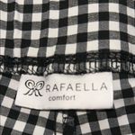 Rafaella  Black and White Checkered Capris Photo 5