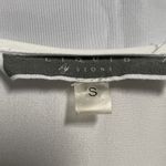 Liquid by Sione White Womens Top Small Lace Up Relaxed Flowy Flared Sleeves Chic Photo 1