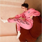The‎ Mayfair Group Pink Graphic Sweatpants The World Needs More Empathy XXL Photo 0