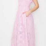 MELLODAY NWT Mellowday Eyelet Midi Dress  Photo 0
