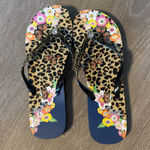 Brighton  Leopard and Floral Sandals Photo 0
