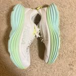 Hoka WOMEN'S BONDI 8 BLANC DE BLANC/SUNLIT OCEAN Size 8.5 Photo 5