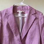 Veronica Beard  Aaliyah Linen Dickey Jacket in Heathered Orchid Sz 4 Photo 5