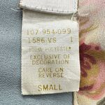 Victoria's Secret | Small | VINTAGE Gold Tag Seafoam Floral Robe Kimono Cover-Up Photo 6