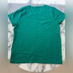 NWT J Crew Kelly Green Short Sleeve 100% Cotton Tee Shirt Sz L Size L Photo 3