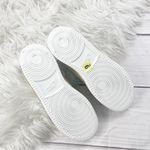 Nike Court Vision Low Women's Sesame Camo Swoosh Sneakers in White Size 9 Photo 3