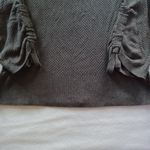 Vera Wang Simply Vera Womens Sweater Size XS Reg . Green textured 3/4 sleeves Photo 8