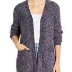 Gap | Marled Knit Open Front Cardigan Sweater Size Medium With Pockets Photo 0