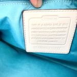 Coach Vintage Hampton Watercolor Stripe Shoulder Bag F11677 Wristlet Wallet Pouc Photo 5