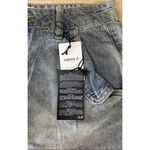 Forever 21  Distressed Denim Mini Skirt - Size‎ S Photo 1