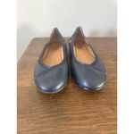 Vionic CAROLL Ballet Flat Shoes Navy Blue Arch Support Size 7.5 Preppy Classic Photo 1