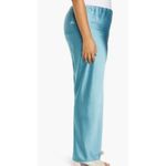 Vince Womens Satin Bias Cut Dress Pants in Deep Lagoon Size 2X Photo 3