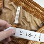 Fabletics Pants Womens Medium Orange Velour Joggers Elastic Waist Pockets Cuffed Photo 2