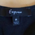 EXPRESS Vintage 2007 y2k Ribbed Tank Sz Medium Pink Purple Sequins Going Out Top Photo 1