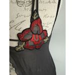 Victoria's Secret Vintage Y2K  babydoll sheer halter lace lingerie top Black Tag Photo 2
