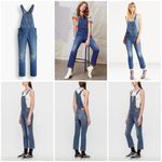 Levi's Orange Tab Zip Front Overalls Photo 6