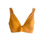 Everlane  The Triangle Bikini Top in Marigold XXS NWT Photo 3