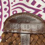Jessica Simpson  leather braided belt size S made in India 40” long Photo 3