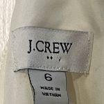 J.Crew  Tank Top Size 6 Cream Womens Lined Polyester Crop‎ Casual Photo 5
