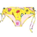 Wildfox 🆕 Emoji Print Yellow Bikini Bottom Photo 0
