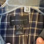 Mango MNG Green Utility Cargo Jacket Biker Large Flawed Edgy Rocker Photo 6