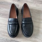 Madewell  the Lugsole loafer in black‎ leather Photo 2
