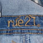 Rue 21  size 2 denim short overalls new with tags Photo 10