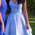 Dusty Blue Formal Dress Size 6 Photo 0