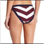 Ted Baker Rowing Striped Navy/Burgandy/White Swim Bikini Bottom Photo 7