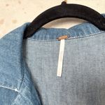 Free People  Chester Denim Mini Dress Photo 3