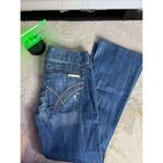 William Rast Women's Bootcut Jeans Size 30 Blue Distressed Low Rise Photo 12
