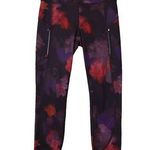Athleta  Women's Rainier Tight Legging Night Bloom Black Floral 985360 size Small Photo 0