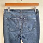 Free People | Skinny Denim Jeans Raw Hem Edge Button Fly Ankle | Size 29 Photo 3