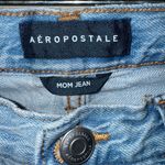 Aeropostale Light wash High rise Distressed Mom Jeans size 4 #719 Photo 6