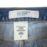 Gap  Long & Lean Flare Jeans Women's 8A Blue Stretch Y2K Low Rise Denim Photo 5