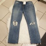💕MOTHER💕 The Dazzler XYZ Double Fray Denim Jeans ~ Helter Skelter 31 NWT Photo 7